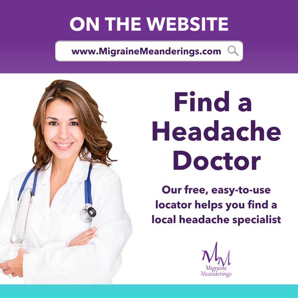 web fb find a headache doctor